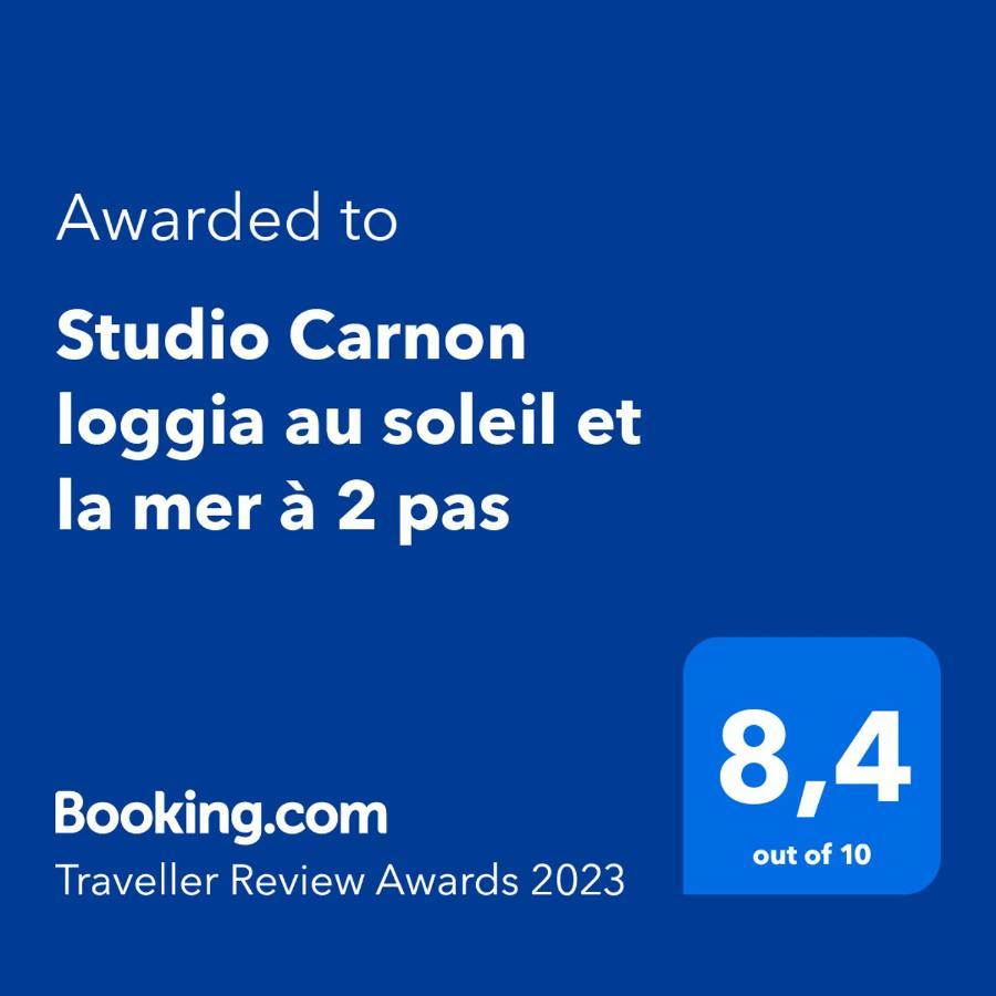 Studio Carnon Loggia Au Soleil Et La Mer A 2 Pas Могио Екстериор снимка